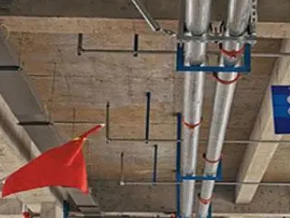 巴彦管廊支架的安装方法